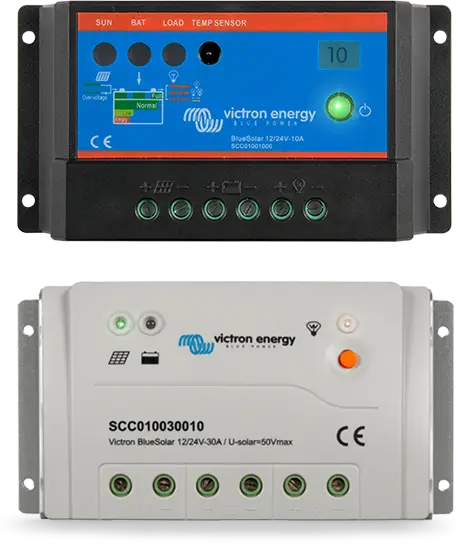 Victron Energy BlueSolar PWM-Light Charge Controller 12/24V-5A - SCC010005000